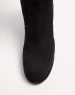 Valentino Fawcette Platform Boot In Crust Leather 90Mm - Image 3